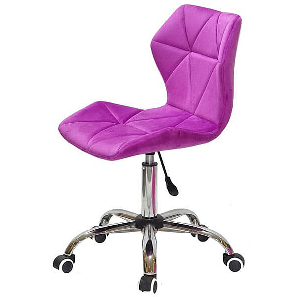 Стілець Onder Mebli Torino CH-Office Бузок B-1022 Оксамит-3