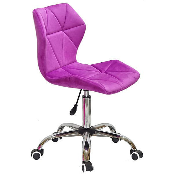Стілець Onder Mebli Torino CH-Office Бузок B-1022 Оксамит-2