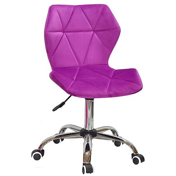 Стілець Onder Mebli Torino CH-Office Бузок B-1022 Оксамит-0