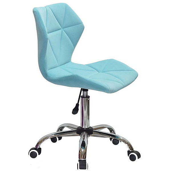 Стул Onder Mebli Torino CH-Office Голубой B-1019 Бархат-2