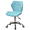 Стілець Onder Mebli Torino CH-Office Блакитний B-1019 Оксамит-1-thumb