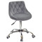 Стілець Onder Mebli FORO+BUTTON CH-OFFICE Сірий B-1004 Оксамит-0-thumb