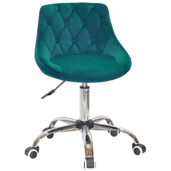 Стул Onder Mebli FORO+BUTTON CH-OFFICE Зеленый B-1003 Бархат-0