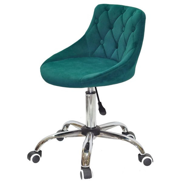 Стул Onder Mebli FORO+BUTTON CH-OFFICE Зеленый B-1003 Бархат-3
