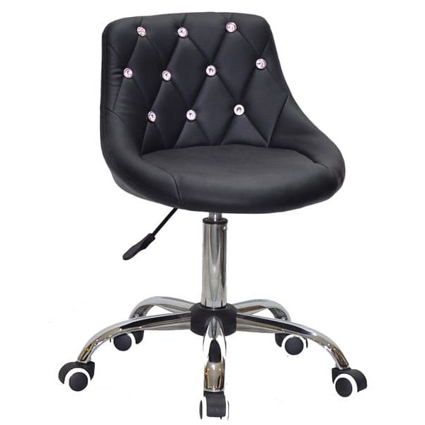 Стул Onder Mebli FORO+SV CH-OFFICE Черный Экокожа-0