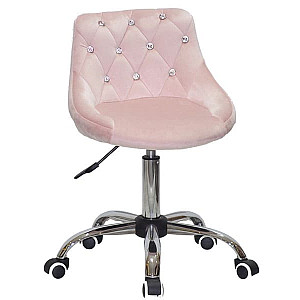 Стул Onder Mebli FORO+SV CH-OFFICE Розовый B-1021 Бархат