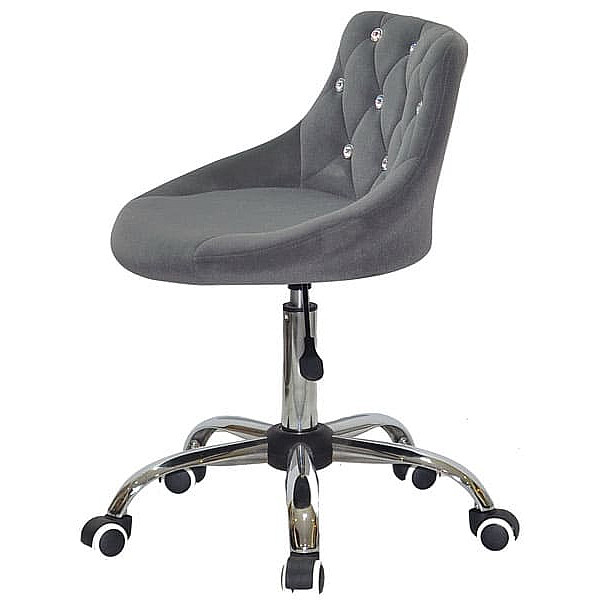 Стілець Onder Mebli FORO+SV CH-OFFICE Сірий B-1004 Оксамит-3