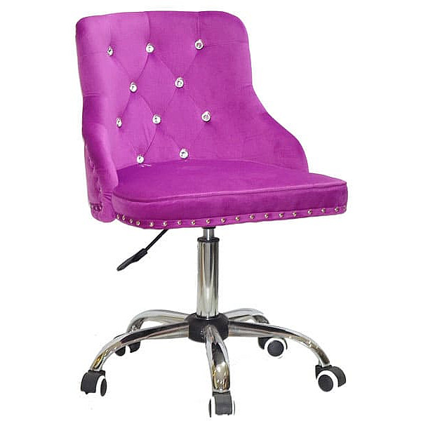 Стілець Onder Mebli OLIMP+SV CH-OFFICE Бузок B-1022 Оксамит-0