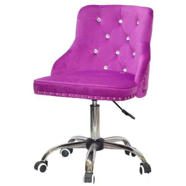 Стілець Onder Mebli OLIMP+SV CH-OFFICE Бузок B-1022 Оксамит-1