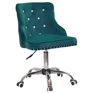 Стілець Onder Mebli OLIMP+SV CH-OFFICE Зелений B-1003 Оксамит