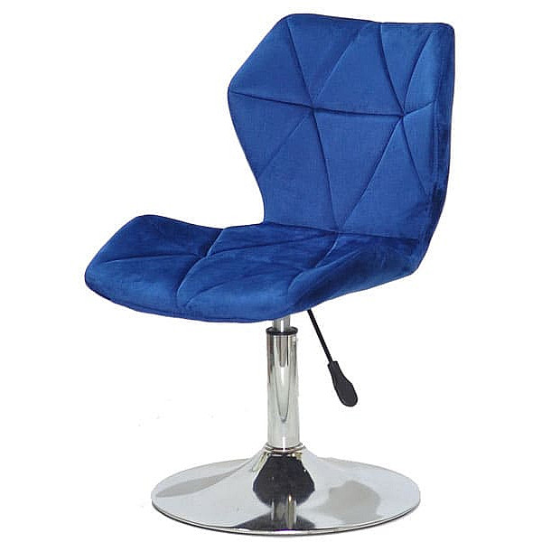 Стілець Onder Mebli Torino CH-BASE Синій B-1026 Оксамит-1
