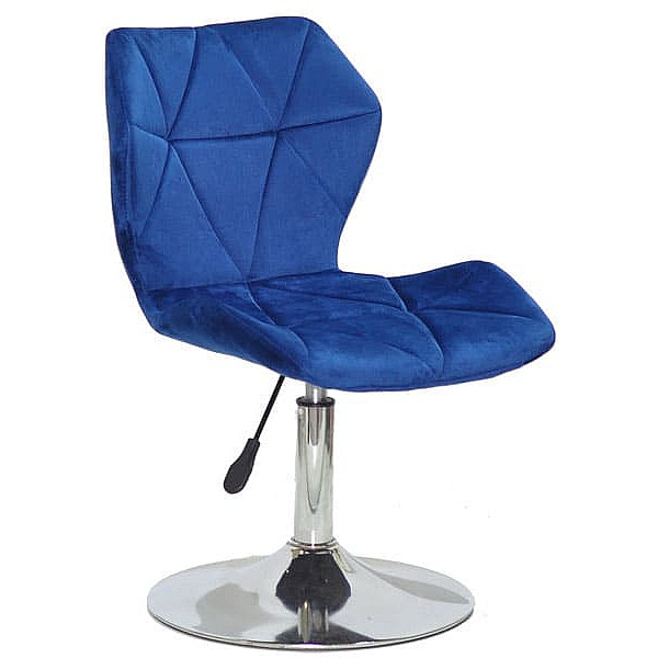 Стілець Onder Mebli Torino CH-BASE Синій B-1026 Оксамит-0