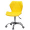 Стул Onder Mebli Greg Office Желтый 1006 Экокожа-1-thumb