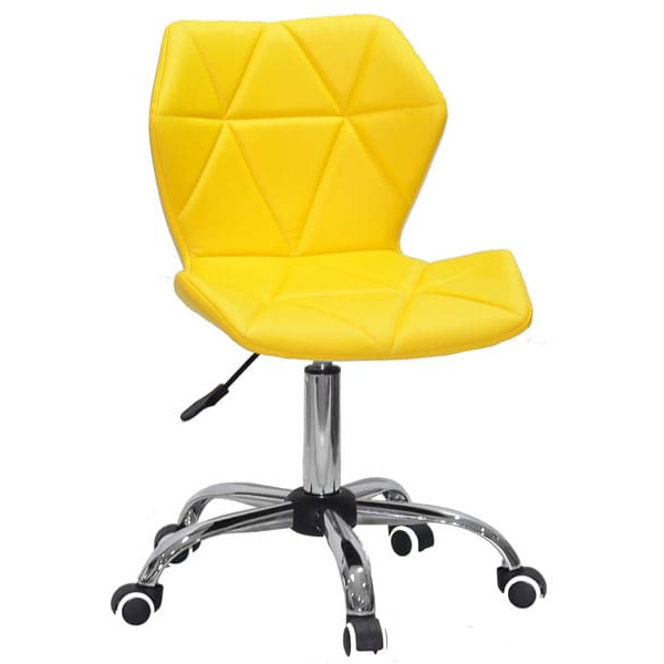 Стул Onder Mebli Greg Office Желтый 1006 Экокожа-0
