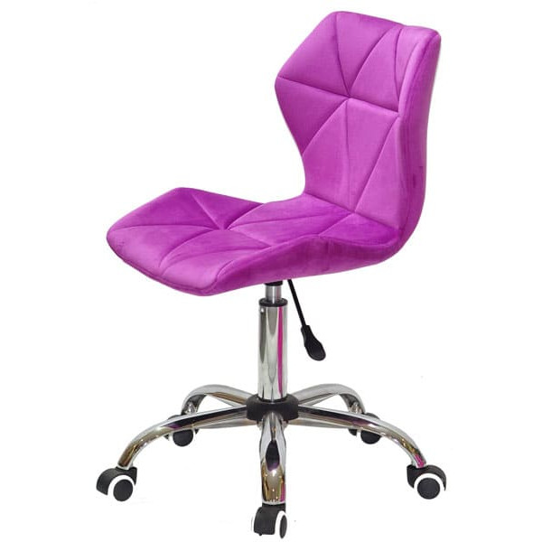 Стілець Onder Mebli Greg Office Бузок B-1022 Оксамит-2