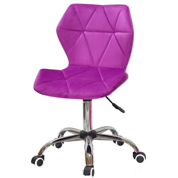 Стілець Onder Mebli Greg Office Бузок B-1022 Оксамит-1