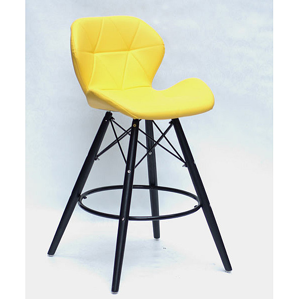 Напівбарний стілець Onder Mebli Invar BAR 65-BK Жовтий 12-0