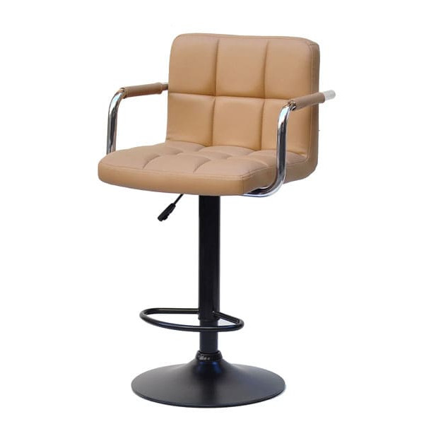 Барний стілець Onder Mebli Arno-Arm BAR BK-BASE Бежевий 1009-1