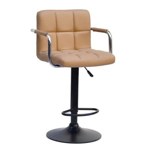 Барний стілець Onder Mebli Arno-Arm BAR BK-BASE Бежевий 1009-0