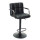 Барный стул Onder Mebli Arno-Arm BAR BK-BASE Черный Экокожа