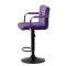 Барный стул Onder Mebli Arno-Arm BAR BK-BASE Пурпурный B-1013 Бархат-2-thumb