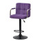 Барный стул Onder Mebli Arno-Arm BAR BK-BASE Пурпурный B-1013 Бархат-1-thumb