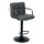 Барный стул Onder Mebli Arno-Arm BAR BK-BASE Серый 1001 Экокожа