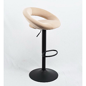 Барный стул Onder Mebli Holy BAR BK-BASE Бежевый B-1005 Бархат