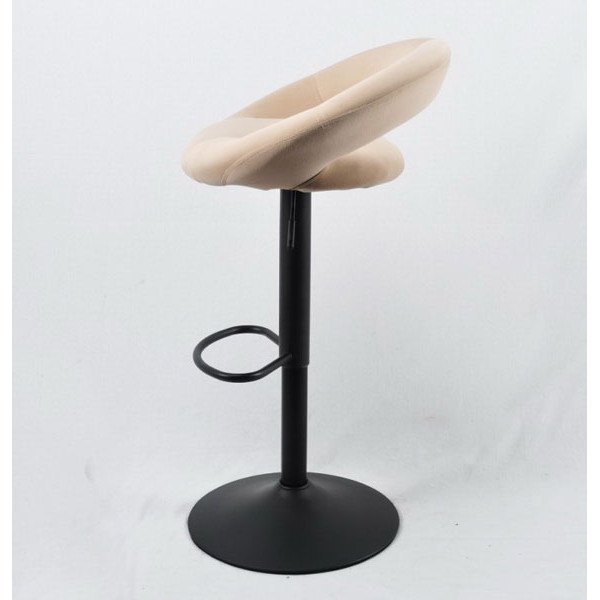 Барный стул Onder Mebli Holy BAR BK-BASE Бежевый B-1005 Бархат-5