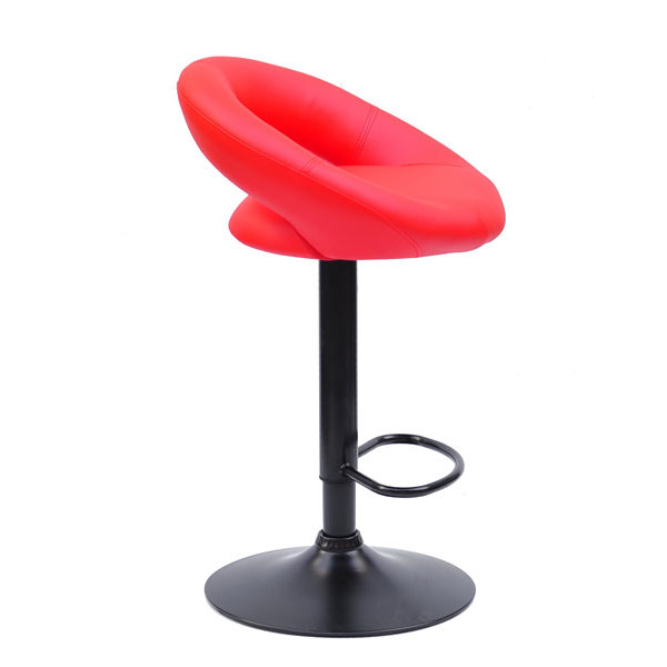 Барный стул Onder Mebli Holy BAR BK-BASE Красный 1007 Экокожа-1