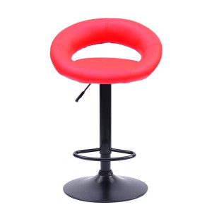 Барный стул Onder Mebli Holy BAR BK-BASE Красный 1007 Экокожа