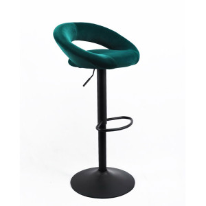 Барный стул Onder Mebli Holy BAR BK-BASE Зеленый B-1003 Бархат