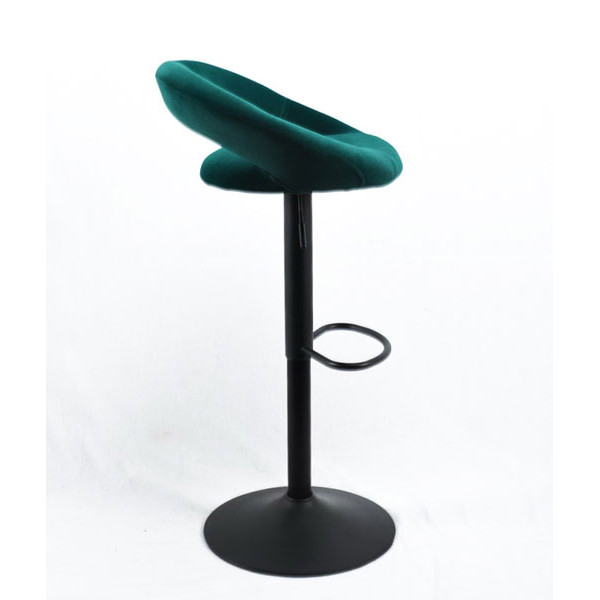 Барный стул Onder Mebli Holy BAR BK-BASE Зеленый B-1003 Бархат-2