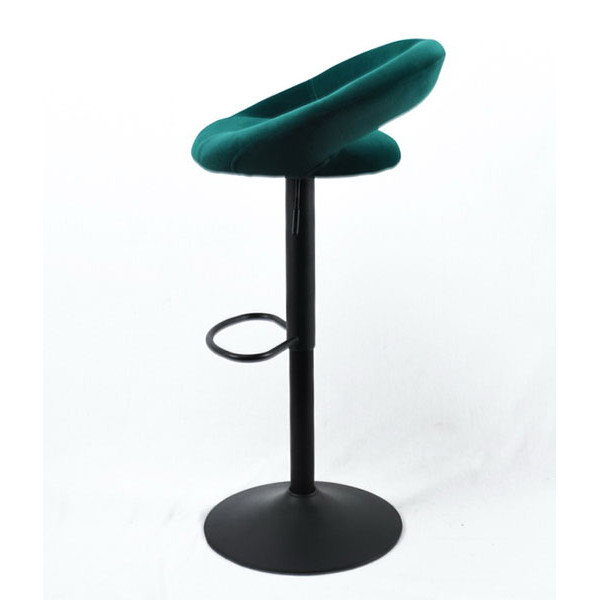 Барный стул Onder Mebli Holy BAR BK-BASE Зеленый B-1003 Бархат-3
