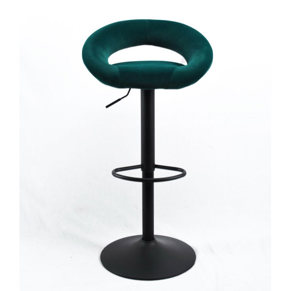 Барный стул Onder Mebli Holy BAR BK-BASE Зеленый B-1003 Бархат-5