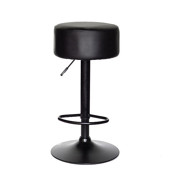 Барный стул Onder Mebli Rene BAR BK-BASE Черный Экокожа-0