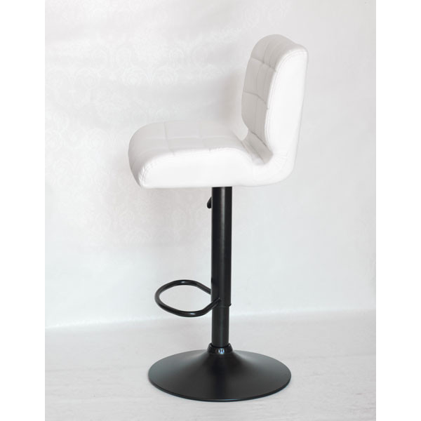 Барный стул Onder Mebli Soho BAR BK-BASE Белый Экокожа-2