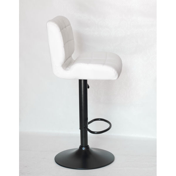 Барный стул Onder Mebli Soho BAR BK-BASE Белый Экокожа-3