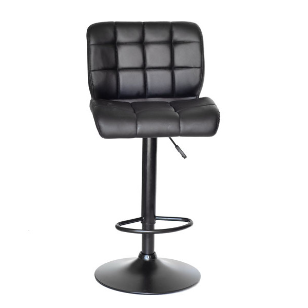 Барный стул Onder Mebli Soho BAR BK-BASE Черный Экокожа-0