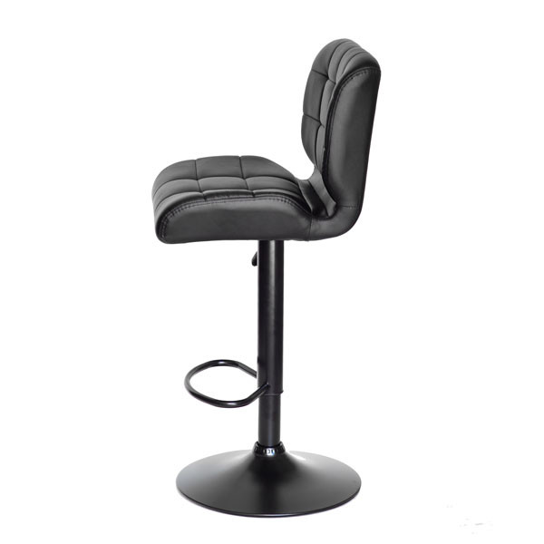 Барный стул Onder Mebli Soho BAR BK-BASE Черный Экокожа-2