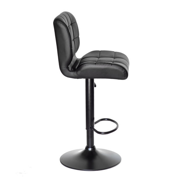 Барный стул Onder Mebli Soho BAR BK-BASE Черный Экокожа-3