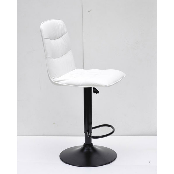 Барный стул Onder Mebli Split BAR BK-BASE Белый Экокожа-1