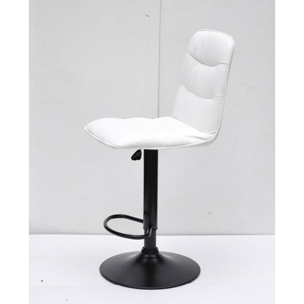 Барный стул Onder Mebli Split BAR BK-BASE Белый Экокожа-3