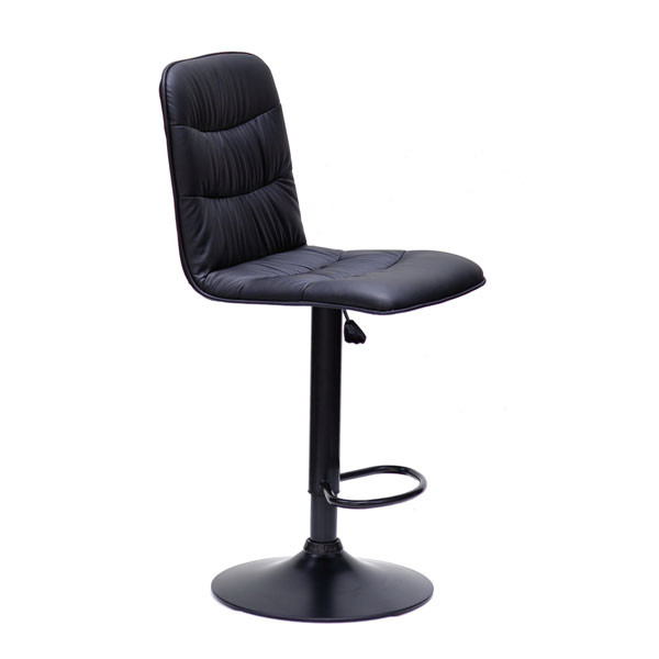 Барный стул Onder Mebli Split BAR BK-BASE Черный Экокожа-2