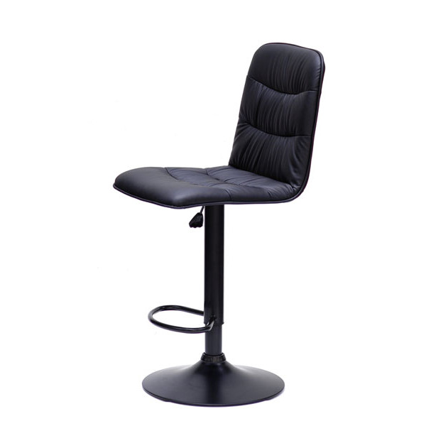 Барный стул Onder Mebli Split BAR BK-BASE Черный Экокожа-3