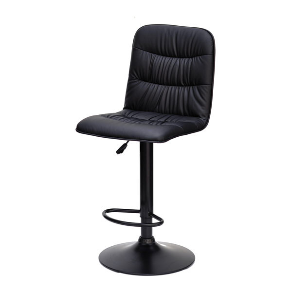 Барный стул Onder Mebli Split BAR BK-BASE Черный Экокожа-1