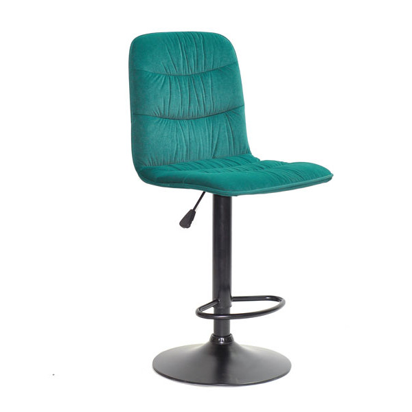 Барный стул Onder Mebli Split BAR BK-BASE Зеленый B-1003 Бархат-0