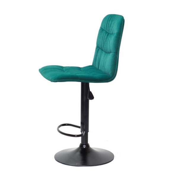 Барный стул Onder Mebli Split BAR BK-BASE Зеленый B-1003 Бархат-3
