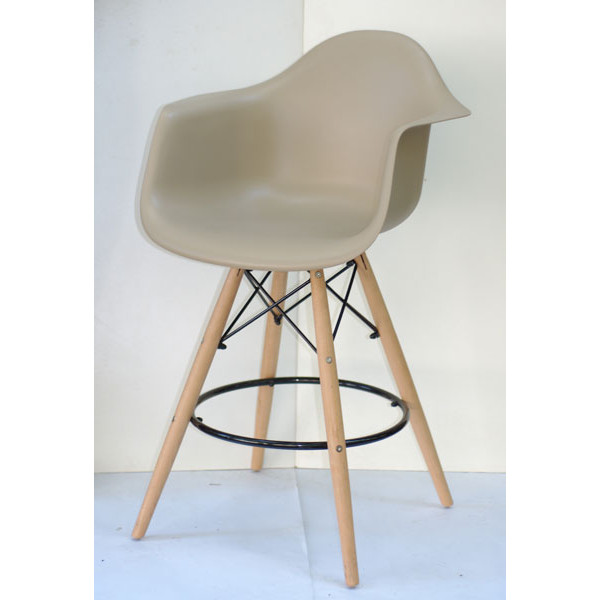 Полубарное кресло Onder Mebli Leon BAR 65 Бежевый 06 Пластик-1