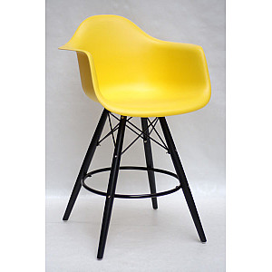 Полубарное кресло Onder Mebli Leon BAR 65-BK Желтый 12 Пластик